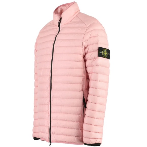 Nwt STONE ISLAND Loom Woven Chambers Down Jacket - Picture 2 of 12